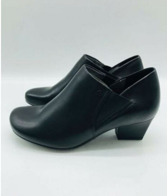 Ara Women's Slip-on Ankle Boots Obrien Black Leather Ara Women's Slip-on Ankle Boots Obrien Black Leather