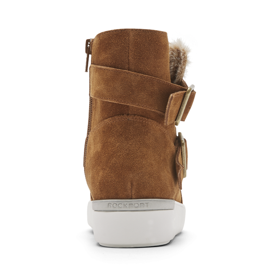 Cobb Hill Women's Elysse Buckle Boots Tan