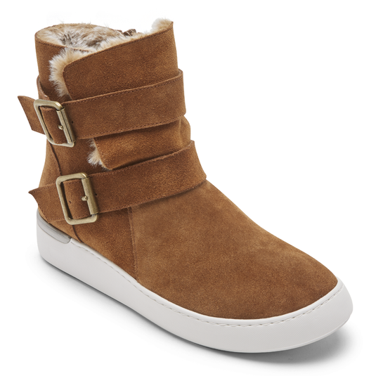 Cobb Hill Women's Elysse Buckle Boots Tan Cobb Hill Women's Elysse Buckle Boots Tan