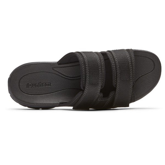 Dunham Men's Newport Water-Friendly Slide Black Dunham Men's Newport Water-Friendly Slide Black