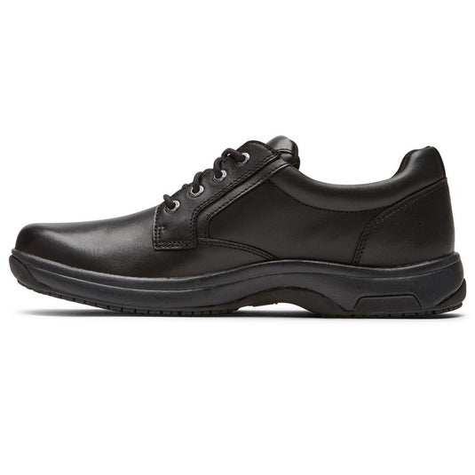 Dunham Men's 8000 Service Plain Toe Oxford Black