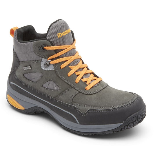 Dunham Men's Cloud Plus Mid II Boot – Waterproof Castlerock Nubuck