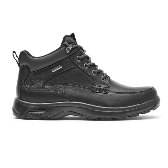 Dunham Men's 8000 Mid Boot – Waterproof Leather Black Leather Dunham Men's 8000 Mid Boot – Waterproof Leather Black Leather