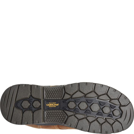 Carolina Men's 8" Waterproof Board Toe Work Boot Dark Brown