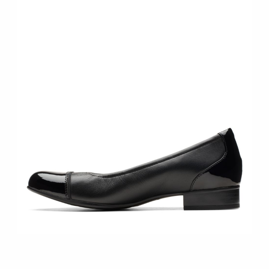 Clarks Women's Juliet Step Black Leather Clarks Women's Juliet Step Black Leather