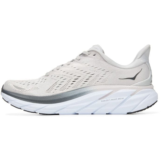 Hoka One One Men's Clifton 8 Sneaker Lunar Rock/ Nimbus Cloud
