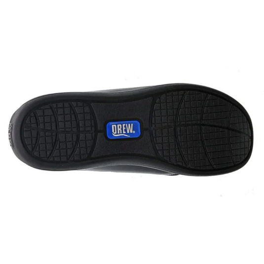 Drew Women's Clover Stretch Leather Shoe Black