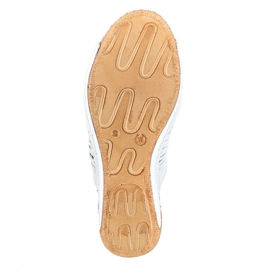 Spring Step Women's Cunacena Slide White Spring Step Women's Cunacena Slide White