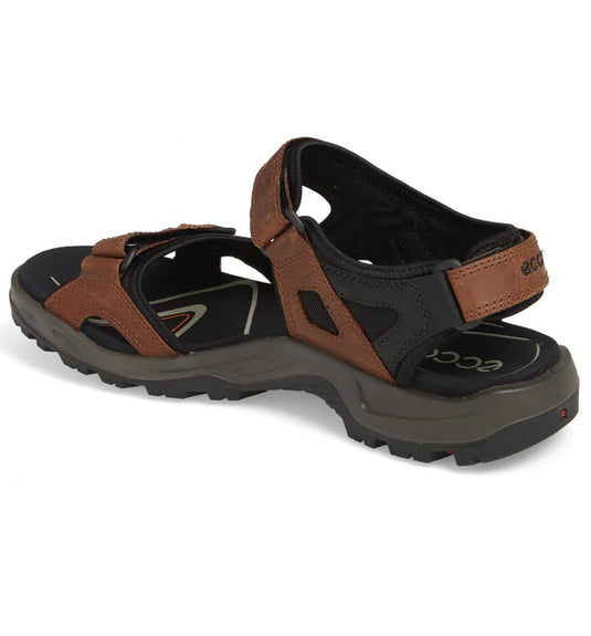 Ecco Men's Offroad Yucatan Sandals Bison/Black