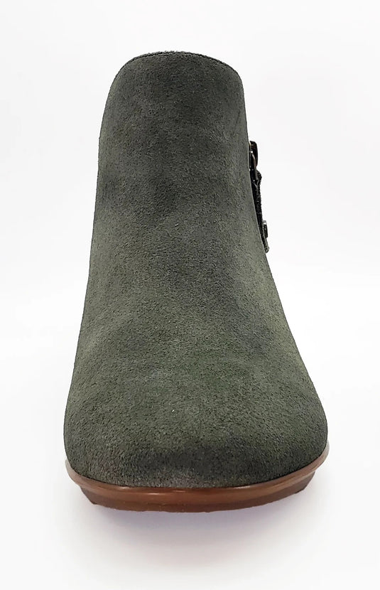 Revere Women's Damascus Bootie Moss Suede Revere Women's Damascus Bootie Moss Suede