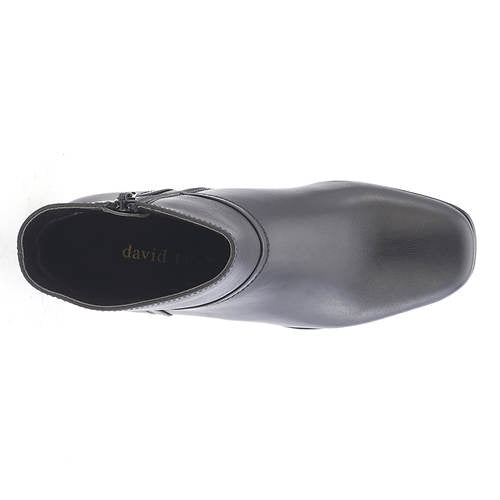 David Tate Women's Model Bootie Black Leather David Tate Women's Model Bootie Black Leather