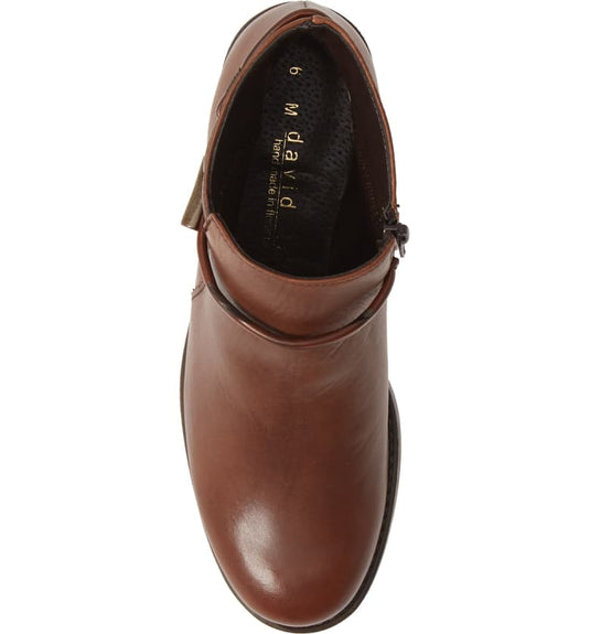 David Tate Women's Miller Bootie Luggage Leather David Tate Women's Miller Bootie Luggage Leather