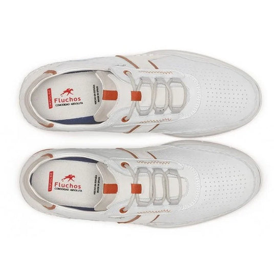 Fluchos Men's YANNIC F1442 Sneakers White Fluchos Men's YANNIC F1442 Sneakers White