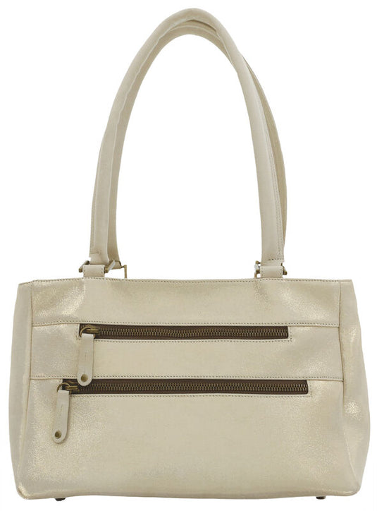 VA Smith Marry Leather Hand Bag Gold VA Smith Marry Leather Hand Bag Gold