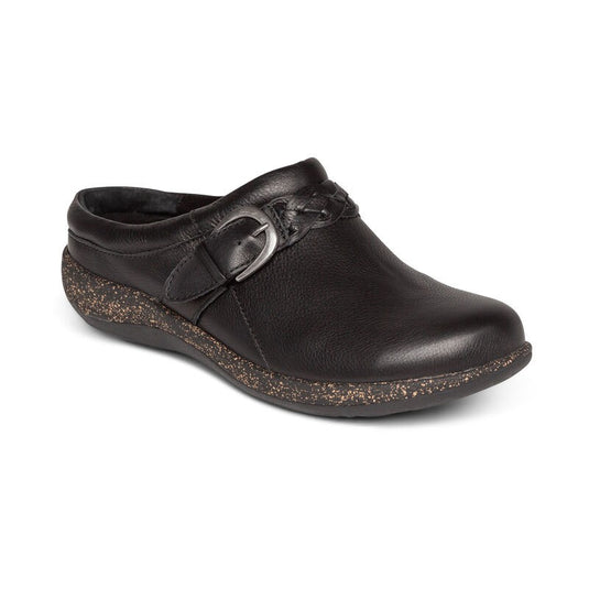Aetrex Women's Libby Braided Clog Black Aetrex Women's Libby Braided Clog Black