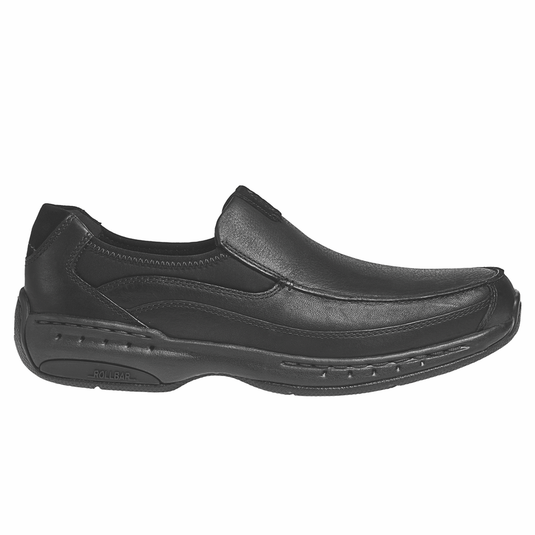 Dunham Men's Wade Slip On Loafers Black Dunham Men's Wade Slip On Loafers Black