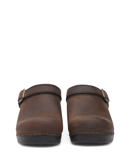 Dansko Ingrid Clogs Antique Brown Oiled Dansko Ingrid Clogs Antique Brown Oiled