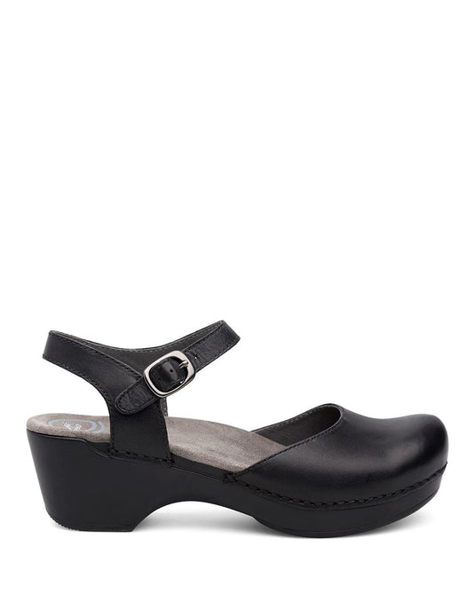 Dansko Sam Sandals Black Soft Full Grain Dansko Sam Sandals Black Soft Full Grain