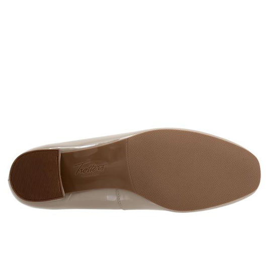 Trotters Women's Dream Luggage Slip On Stone Patent Trotters Women's Dream Luggage Slip On Stone Patent