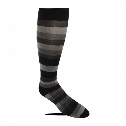 Max Coolman Men’s Dress Socks Black Stripe Max Coolman Men’s Dress Socks Black Stripe