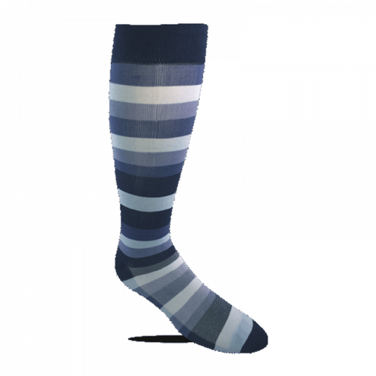 Max Coolman Men’s Dress Socks Navy Stripe Max Coolman Men’s Dress Socks Navy Stripe