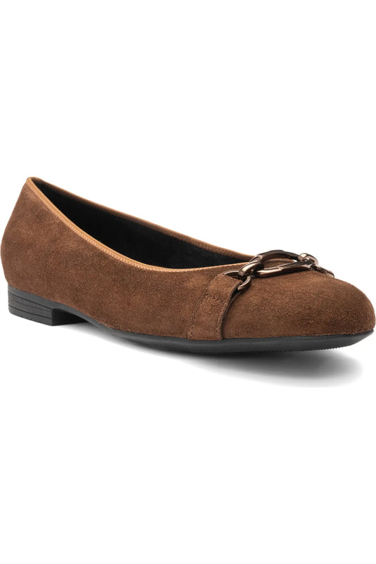 Ara Women's Ballet flats Siene Brown Suede Ara Women's Ballet flats Siene Brown Suede