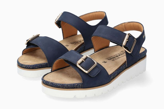 Mobils by Mephisto Women's Tarina Sandals Jeans Blue Mobils by Mephisto Women's Tarina Sandals Jeans Blue