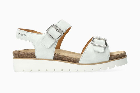 Mobils by Mephisto Women's Tarina Sandals White Mobils by Mephisto Women's Tarina Sandals White