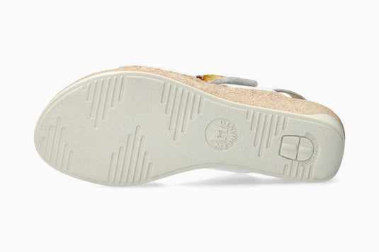 Mephisto Women's Giulia Wedge Sandals White