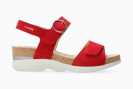 Mephisto Women's Oriana Sandals Scarlet Mephisto Women's Oriana Sandals Scarlet