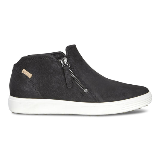 Ecco Women's Soft 7 Low Bootie Black Powder Ecco Women's Soft 7 Low Bootie Black Powder