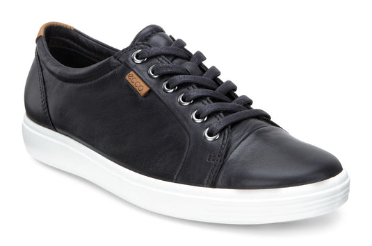 Ecco Women's Soft 7 Lace Sneakers Black Ecco Women's Soft 7 Lace Sneakers Black