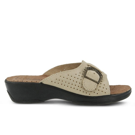 Spring Step Flexus Women's Edella Slide Sandal Beige