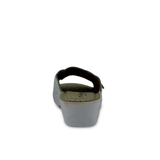 Spring Step Flexus Women's Edella Slide Sandal White Spring Step Flexus Women's Edella Slide Sandal White