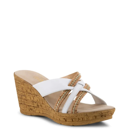 Onex Women's Elaine Sandal White Onex Women's Elaine Sandal White
