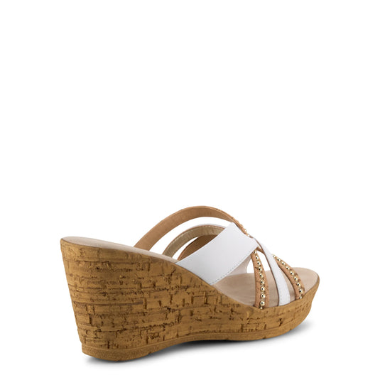 Onex Women's Elaine Sandal White Onex Women's Elaine Sandal White