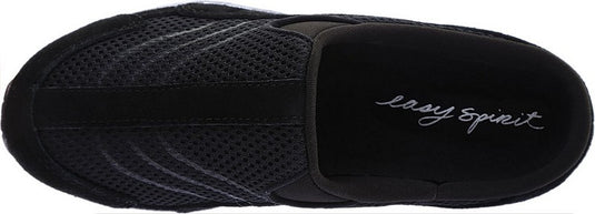 Easy Spirit Women's Traveltime Clogs Black/White Suede Easy Spirit Women's Traveltime Clogs Black/White Suede