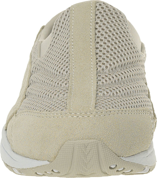 Easy Spirit Women's Traveltime Clogs Light Tan/White Suede Easy Spirit Women's Traveltime Clogs Light Tan/White Suede