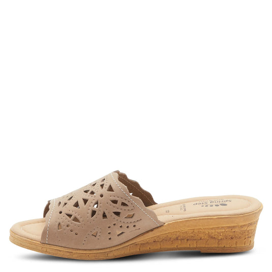 Spring Step Women's Estella-R Slide Sandal Beige Spring Step Women's Estella-R Slide Sandal Beige