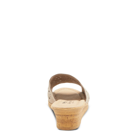 Spring Step Women's Estella-R Slide Sandal Beige