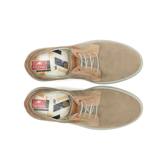 Fluchos Men's Jack F1197 Brown Sneakers Fluchos Men's Jack F1197 Brown Sneakers