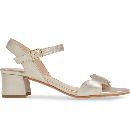 Details by Patricia Green Women's Gina Block Heeled Sandals Gold Details by Patricia Green Women's Gina Block Heeled Sandals Gold