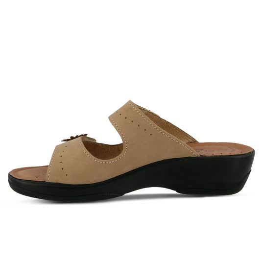 Spring Step Flexus Women's Faithful Slide Sandal Beige Spring Step Flexus Women's Faithful Slide Sandal Beige