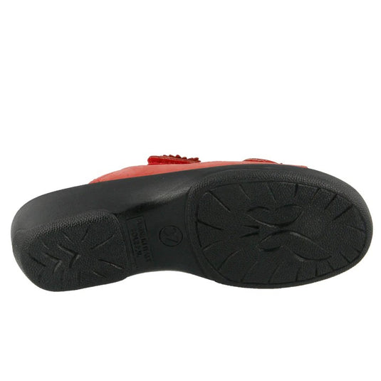 Spring Step Flexus Women's Faithful Slide Sandal Red