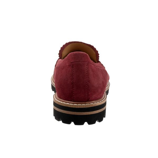 Trotters Women's Fayth Slip On Sangria Suede Trotters Women's Fayth Slip On Sangria Suede