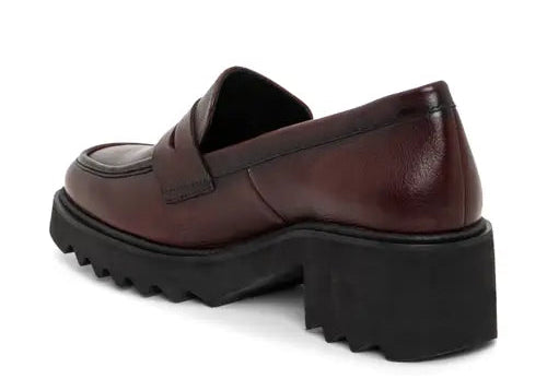 Ara Women's Paris Platform Penny Loafer Burgundy Ara Women's Paris Platform Penny Loafer Burgundy