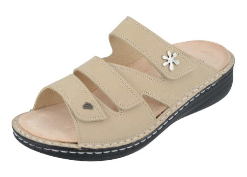 Finn Comfort Women's Grenada Soft Sandals Ivory Finn Comfort Women's Grenada Soft Sandals Ivory
