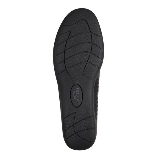 Earth Women's Fiona Leather Black Slip-On Earth Women's Fiona Leather Black Slip-On