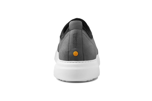 Samuel Hubbard Men's Flight Slip-On Light Grey Nubuck / White Sole Samuel Hubbard Men's Flight Slip-On Light Grey Nubuck / White Sole