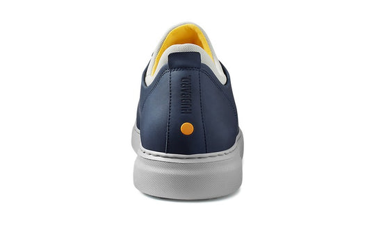 Samuel Hubbard Men's Hubbard Flight Sport Navy Leather / Gray Lining / Gray Sole Samuel Hubbard Men's Hubbard Flight Sport Navy Leather / Gray Lining / Gray Sole